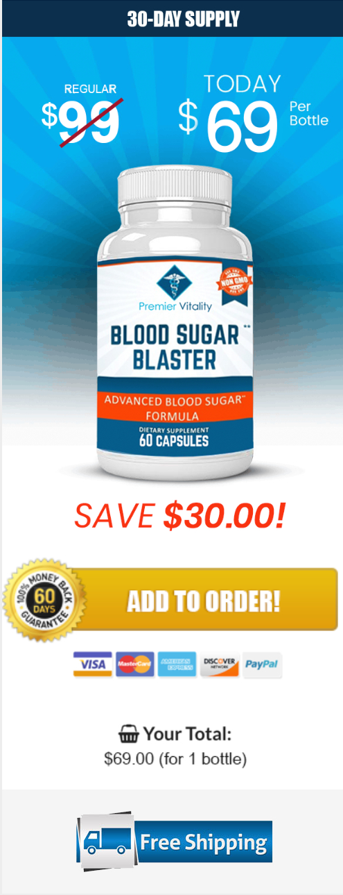 Blood Sugar Blaster - 1 Bottle